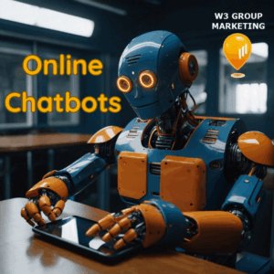 Online Chatbots AI powered online customer service and scheduling appointments
