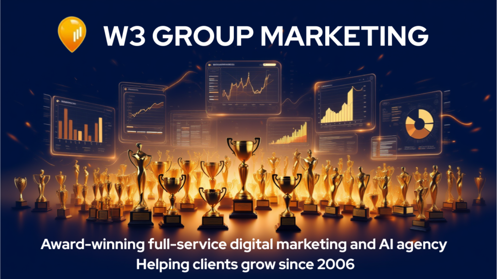 W3 GROUP MARKETING award-winning digital marketing and AI agency W3 GROUP MARKETING award-winning digital marketing and AI agency