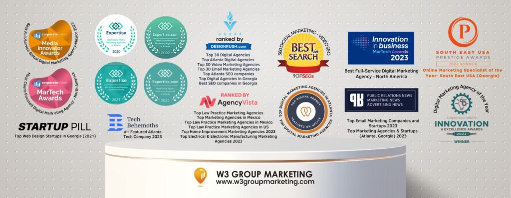 Award-Winning Marketing Agency W3 Group Marketing wide
