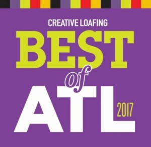 Creative Loafing David B Wright Best Local Author Best of Atlanta 2017