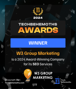 Tech Behemoths Search Engine Optimization SEO Winner W3 Group Marketing