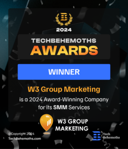 Tech Behemoths Social Media Marketing SMM Winner W3 Group Marketing