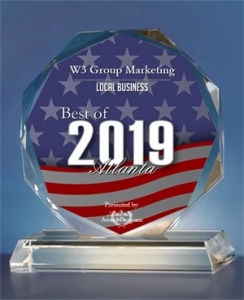 W3 Group Marketing Atlanta Award Program, Best of Atlanta 2019: Local Business award
